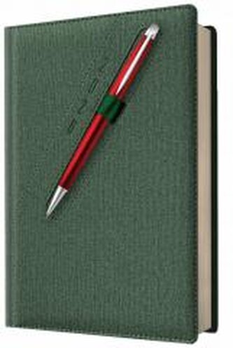 Kalendarz 2026 A5 dzienny z kieszonką i gumką