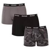 3PACK pánské boxerky HUGO vícebarevné (50532559 960) XXL