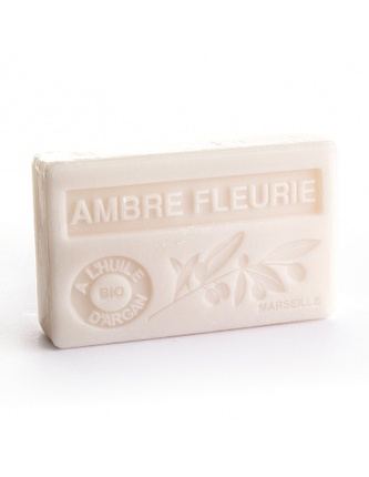 Mýdlo s bio arganovým olejem - Ambre fleurie (Jantarový květ) 100g TML F104