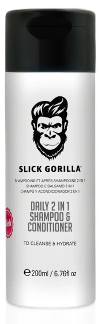 Slick Gorilla profesionálny šampón a kondicionér 2v1 Shampoo & Conditioner 200ml Slick Gorilla profesionálny šampón a kondicionér 2v1 Shampoo & Conditioner 200ml