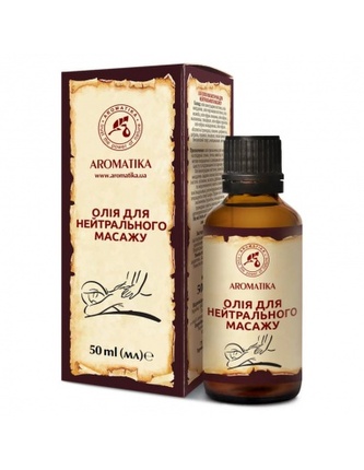 AROMATIKA: Masážní olej „Neutrální masáž“ 50ml  K2594