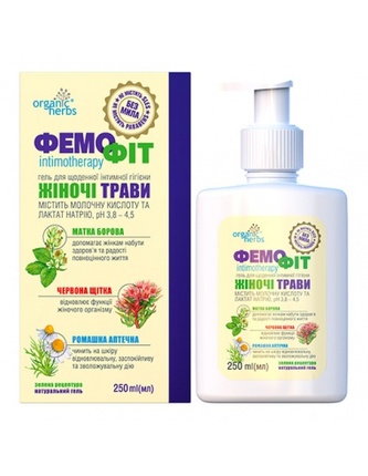 FEMOFIT: Gel na intimní hygienu 250ml  K2692