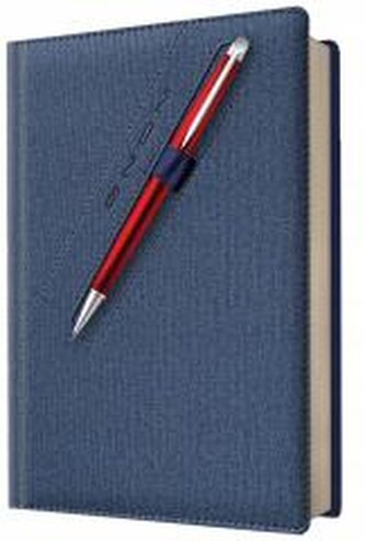 Kalendarz 2026 A5 dzienny z kieszonką i gumką