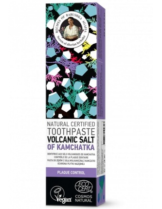 RECEPTY AGÁTHY: Přírodní certifikovaná zubní pasta „Sopečná sůl Kamčatky“ 85g TML K2393