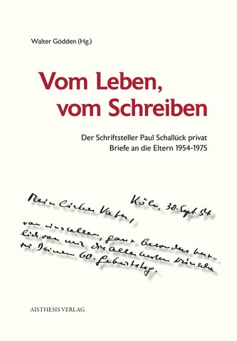 Vom Leben, vom Schreiben