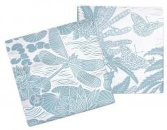 Kate Heiss Podkładki pod kubek niebieskie 2szt