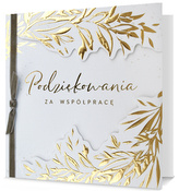 Karnet Podziękowania za współpracę Gold, UK-GOLD-13