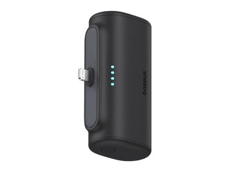 Baseus Compact (IP Edition) 20W Fast Charge USB-C Powerbanka 5000mAh Cluster Black (Pošk. Balení)