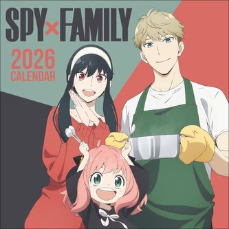Spy x Family Broschurkalender 2026