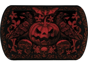 Plastový tác Gothic Pumpkin 39 x 24 cm
