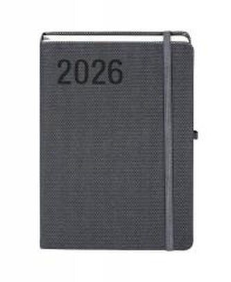 Kalendarz 2026 A5 Rubi grafitowy DNS