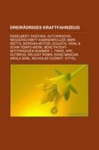 Dreirädriges Kraftfahrzeug