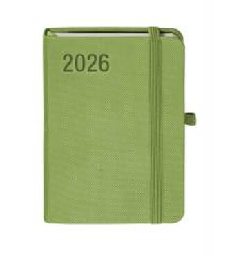 Kalendarz 2026 A6 Rubi zielony TDW