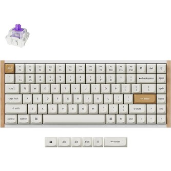 Keychron K2 HE herní klávesnice (US) bílá