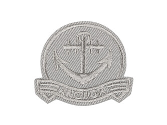 Nažehlovačka - 10 ks - 1 šedá