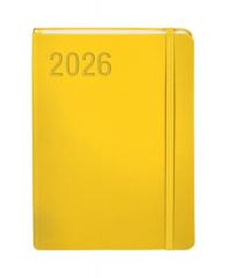 Kalendarz 2026 A5 Minimalizm złoty TNS