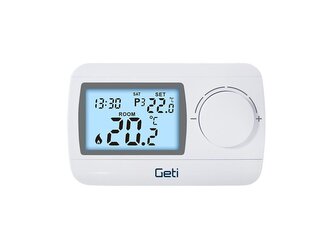 Termostat GETI GRT04 drátový programovatelný 7denní Termostat GETI GRT04 drátový programovatelný 7denní
