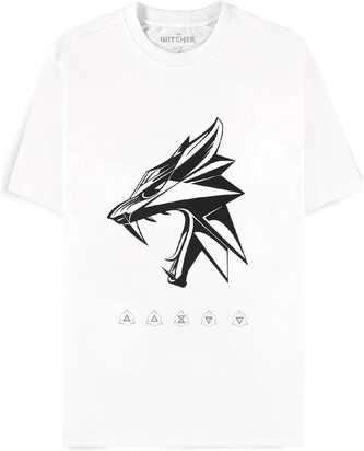 Tričko The Witcher - Wolf Head 2XL