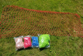 DEKORAČNÍ SÍŤ polypropylen 1x2 m Barva: béžová