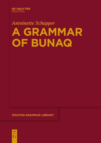 A Grammar of Bunaq