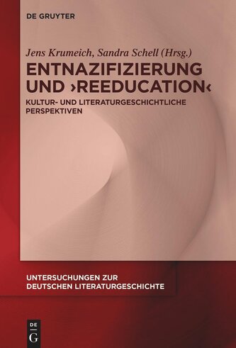 Entnazifizierung und ¿Reeducation¿