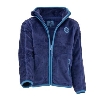 mikina chlapecká chlupatá se stojáčkem, Pidilidi, PD1139-35, tmavě modrá - 134
