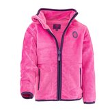 mikina dívčí chlupatá se stojáčkem, Pidilidi, PD1156-03, růžová - 146