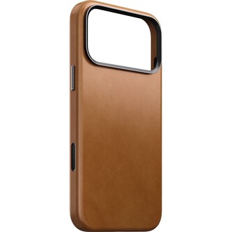 Nomad Traditional Leather Case, english tan - iPhone 2025 Pro Max