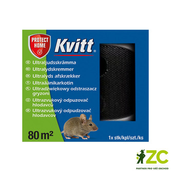 Odháněč hlodavců ultrazvukový tichý, 80m2