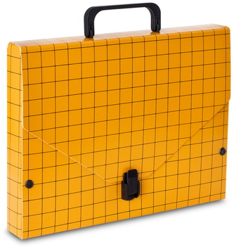 Teczka z rączką Meeting żółta 300-08, VauPe