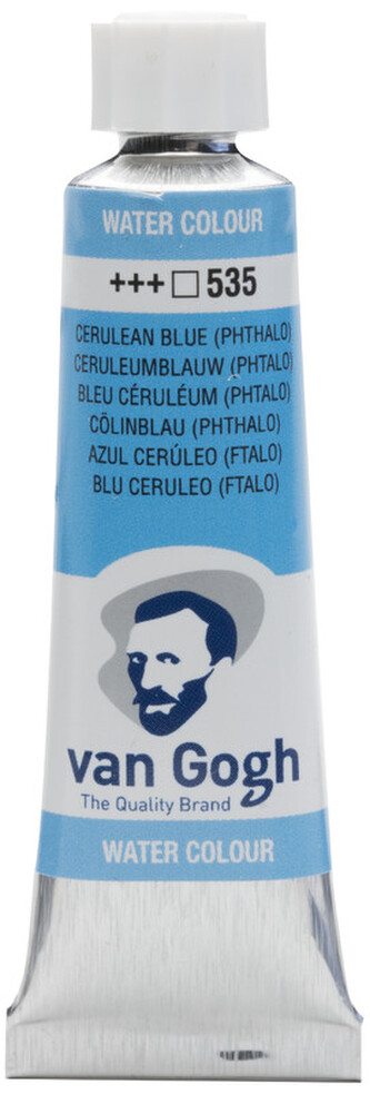 Farba Akwarelowa Van Gogh 10 ml Cerulean Blue Phthalo, Talens
