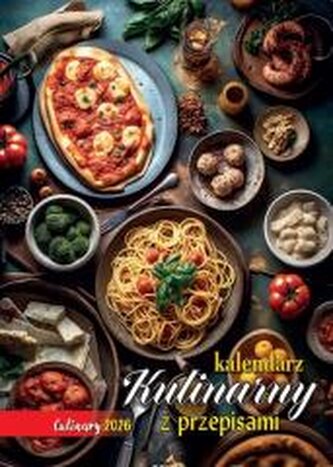 Kalendarz 2026 ścienny Kulinarny z przepisami