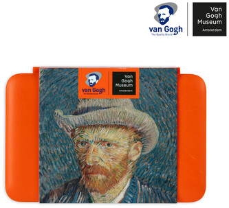 Farby akwarelowe 12-kol. Van Gogh Muzeum kasetka pomarańczowa, Talens