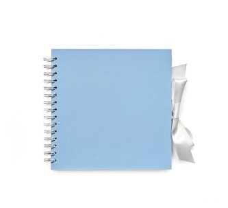 Album fotograficzny do zdobienia 205x205mm 35k. błękitny satynowy, Galeria Papieru