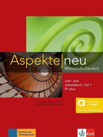 Aspekte neu B1 plus Teil 1 - Hybride Ausgabe allango, m. 1 Beilage