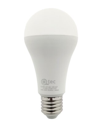 LED žárovka Qtec 19W A65 E27 2700K