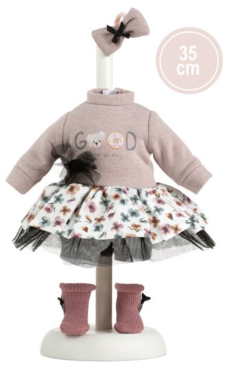 Llorens P535-49 obleček pro panenku velikosti 35 cm s doplňky