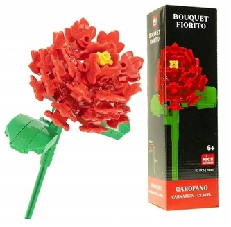 Kwiaty z klocków 198-el. Goździk, Nice