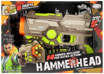 Pistolet na strzałki piankowe  MEGA CREATIVE 545128
