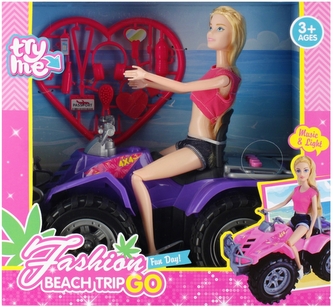 Quad dla lalek z akcesoriami MEGA CREATIVE 524547