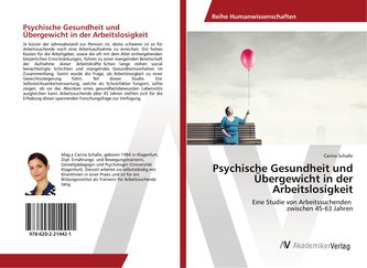 Psychische Gesundheit und Übergewicht in der Arbeitslosigkeit