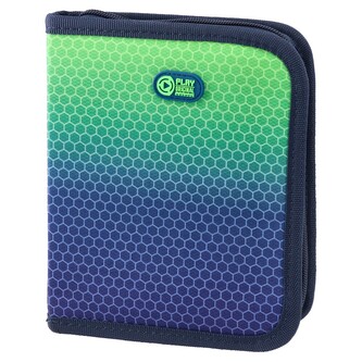 Penál s 1 zásuvkou GRANDE prázdný - modrý / zelený