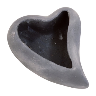 Květináč srdce 18 x 14 cm