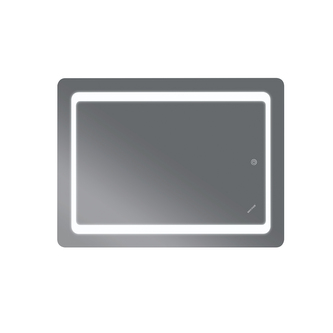 Koupelnové zrcadlo s LED osvětlením, protizamlžovací funkcí a regulací jasu, MR09-80×60-REVERSE Twee | MR09-80×60-REVERSE Twee