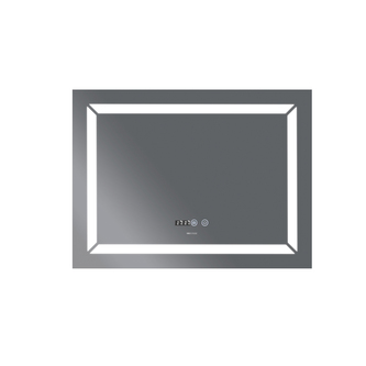 Koupelnové zrcadlo s LED osvětlením, protizamlžovací funkcí a regulací jasu, MR01-80×60 Light | MR01-80×60 Light