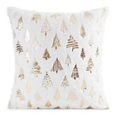 Vánoční polštář WOOD bílá 45x45 cm MyBestHome