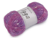 Pletací příze Igga 100 g - 1 ks - 4 fialová sv.