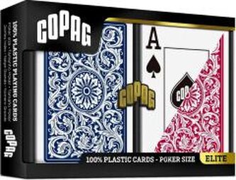 Karty do pokera Copag blue/red 2szt