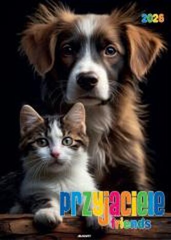 Kalendarz 2026 ścienny Przyjaciele