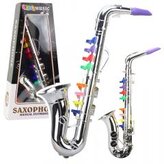 Saksofon srebrny